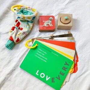 🪴5/$30 Lovevery Montessori Toy 11-12 Months 1 Year Old Pincher Book Catcher